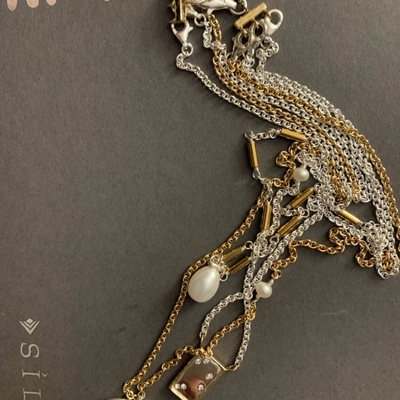 New Silpada Tiered Sterling Silver Convertible CHARISMA Necklace N3186 7 Ways - Picture 7 of 11